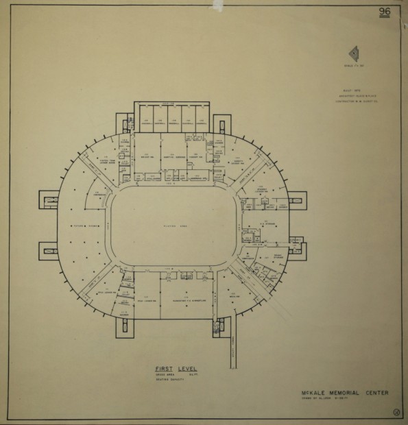 McKale Memorial Center over the years